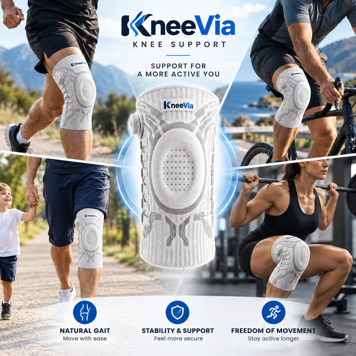 KneeVia Support Brace 1